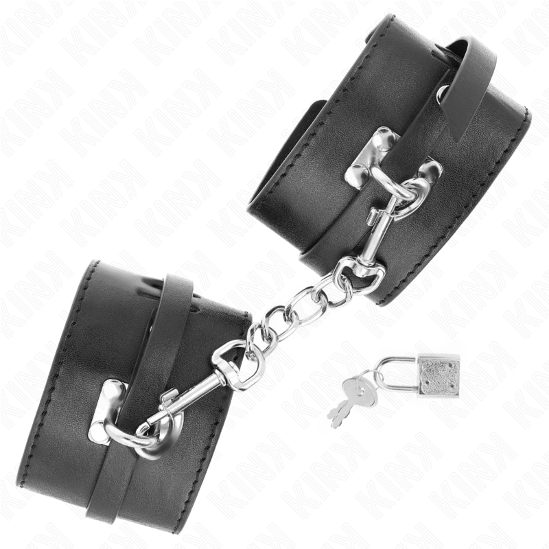 Appui-Poignets Verrouillables Deluxe Noir Ajustable - KINK - KINK WRIST RESTRAINT