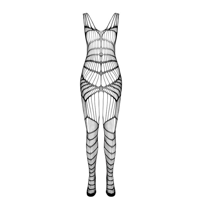 Bodystocking BS 102 Mesh Rouge Taille Unique - Passion