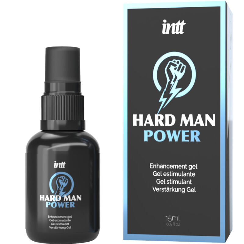Gel Stimulant Masculin Hard Man Power 15ml - Intt