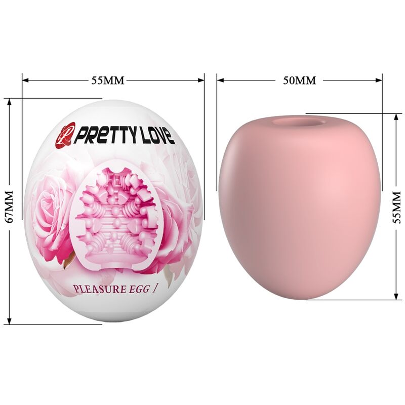 Masturbateur Œuf Pretty Love Rose - Pretty Love