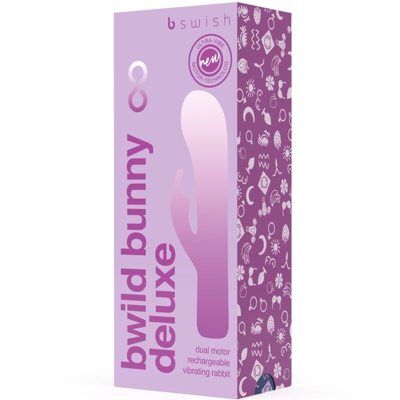 B Swish - Mini Vibromasseur Rabbit Bwild Bunny Deluxe - Violet