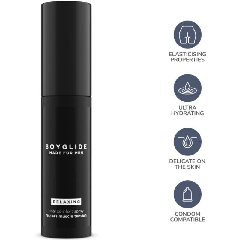 Spray Relaxant Anal Boyglide 20ml - Intimateline - INTIMATELINE BOYGLIDE