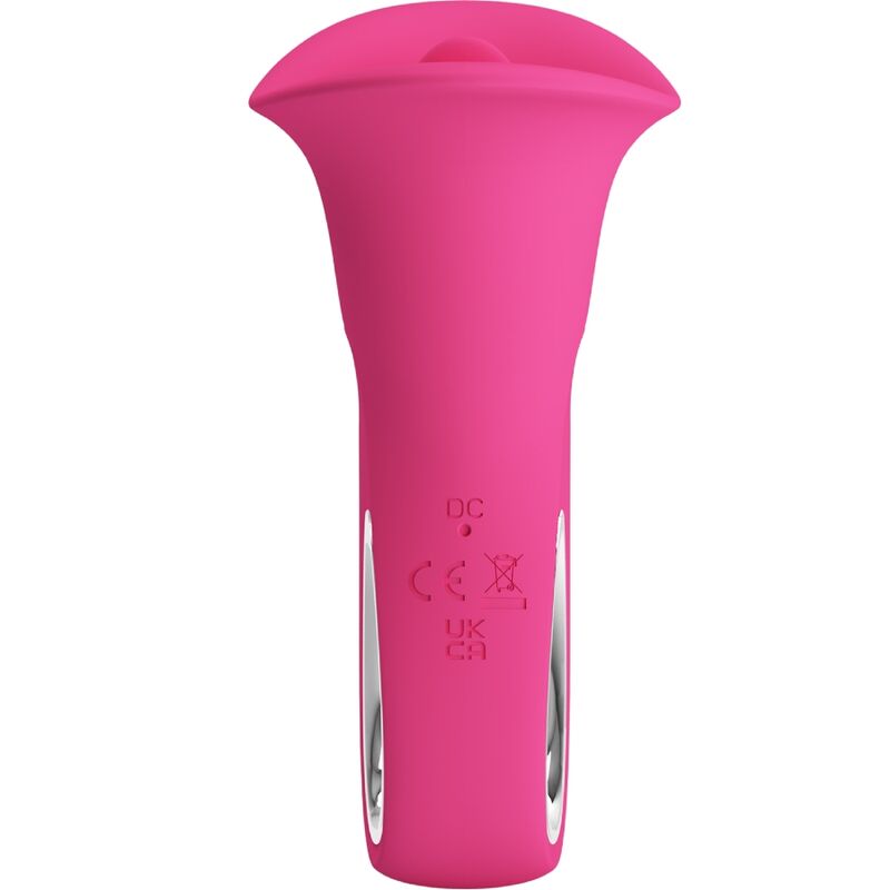 Vibrateur Oral Clyde Langue Vibrante 12 Fonctions Rose - Pretty Love
