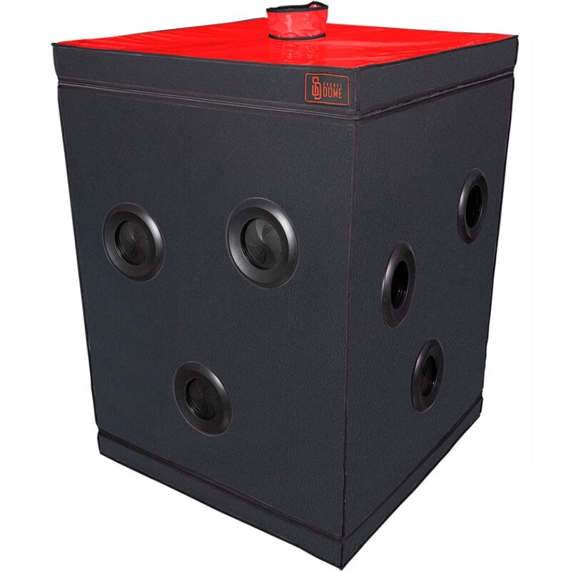 Secret Dome - Cabine BDSM ’Bondage box’ Scandale - Noir et Rouge