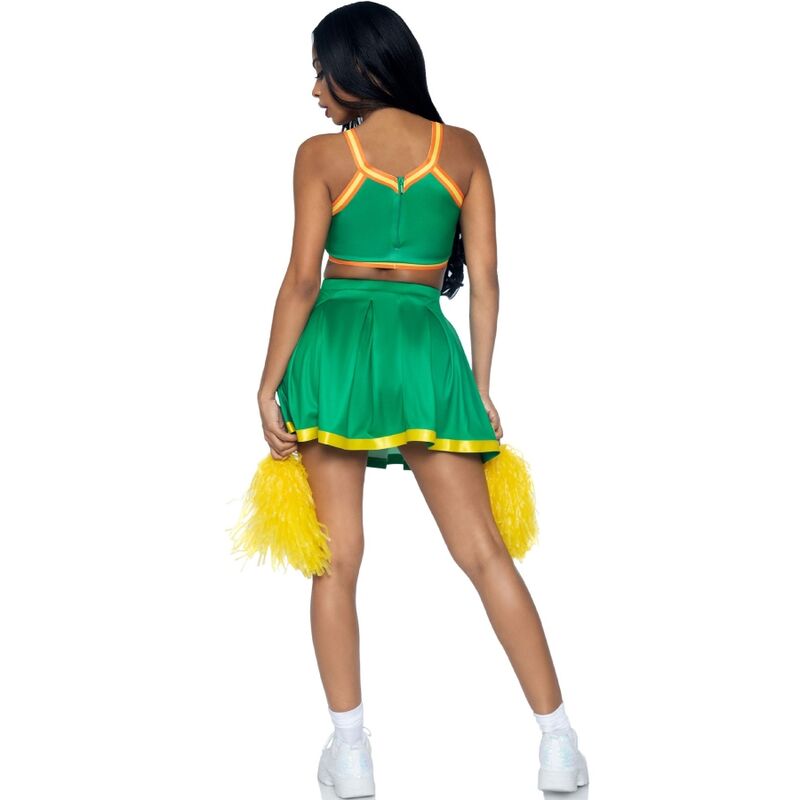 Déguisement Pom-pom Girl Vert M/L - Leg Avenue
