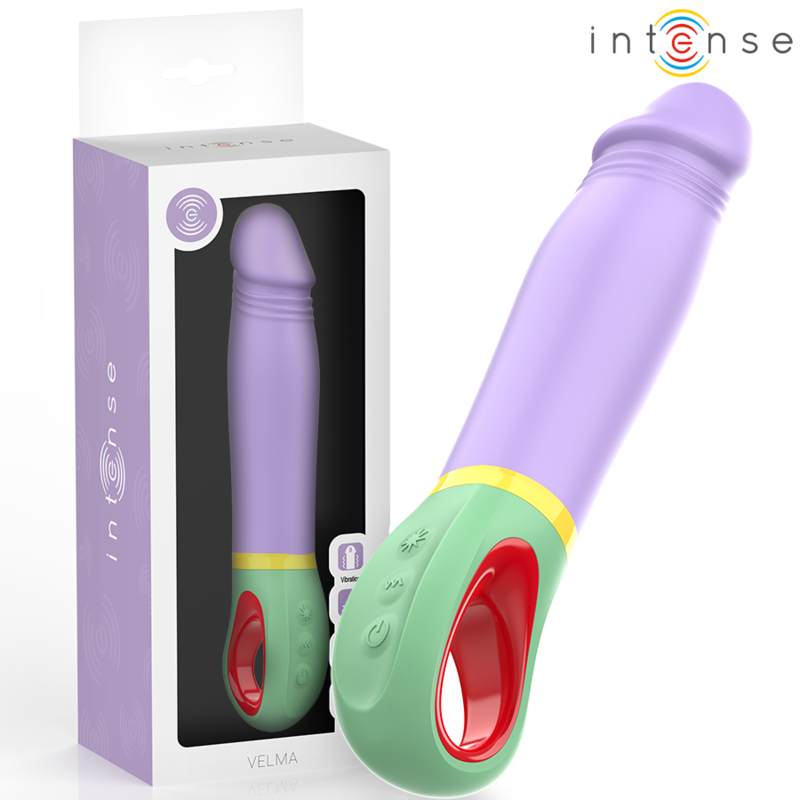 Vibromasseur Classique Velma Violet - Intense