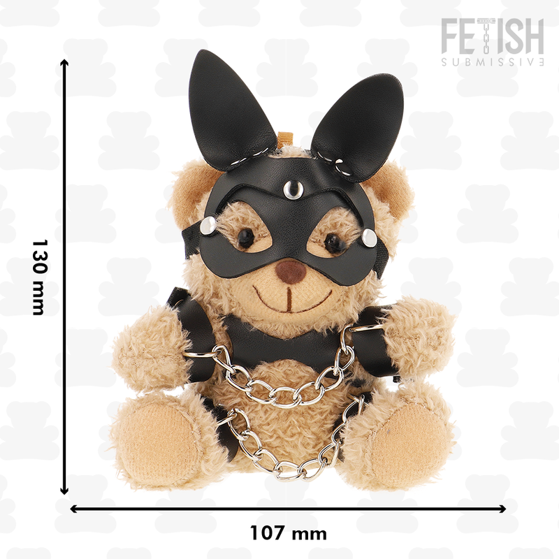 Porte-clés Teddy Bear Mishka BDSM - Fetish Submissive - FETISH SUBMISSIVE REBEL TOYS