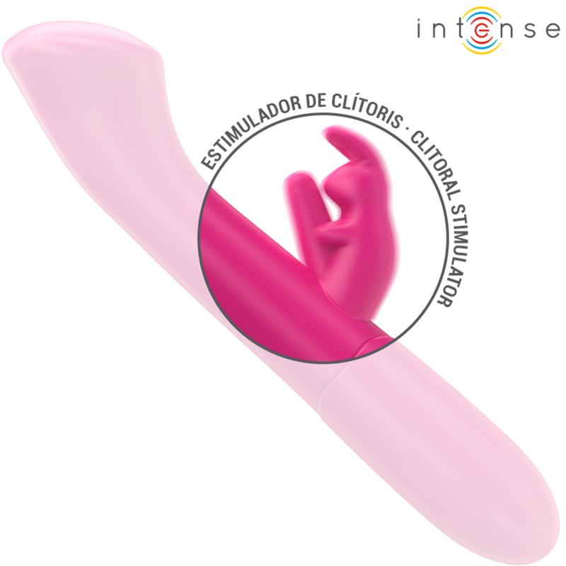 Vibromasseur Rabbit Julieta 18,6 cm Rose - Intense