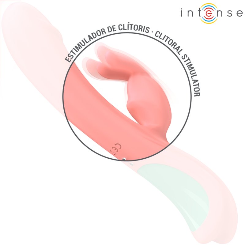 Vibromasseur Rabbit Rachel Oscillant Nude - Intense