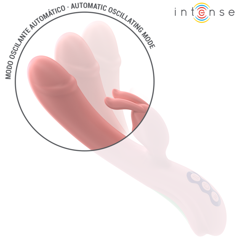 Vibromasseur Rabbit Rachel Oscillant Nude - Intense