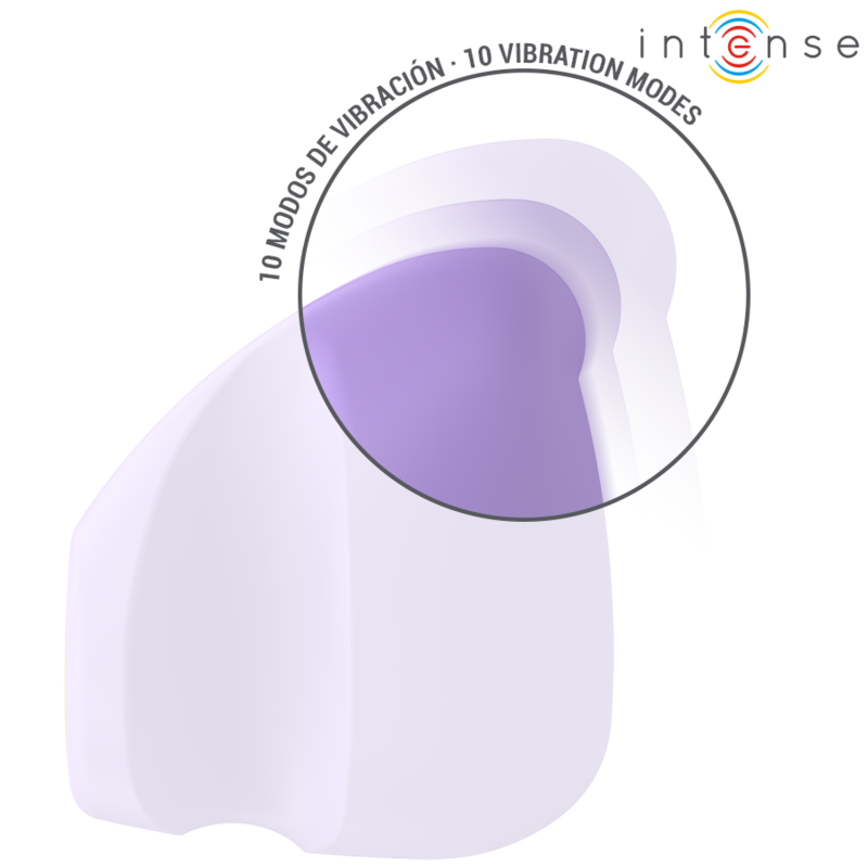 Stimulateur Ursula 10 Vibrations Violet - Intense