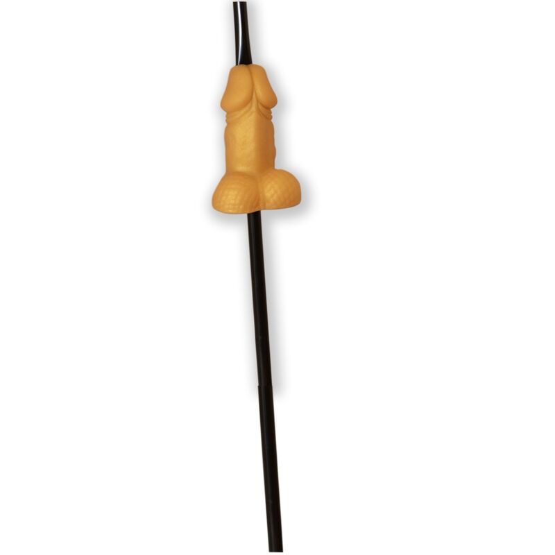 Paille Fantaisie Pénis Doré - Diablo Picante