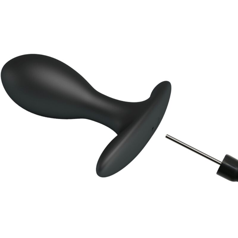 Plug Anal Gonflable Noir - Pretty Love