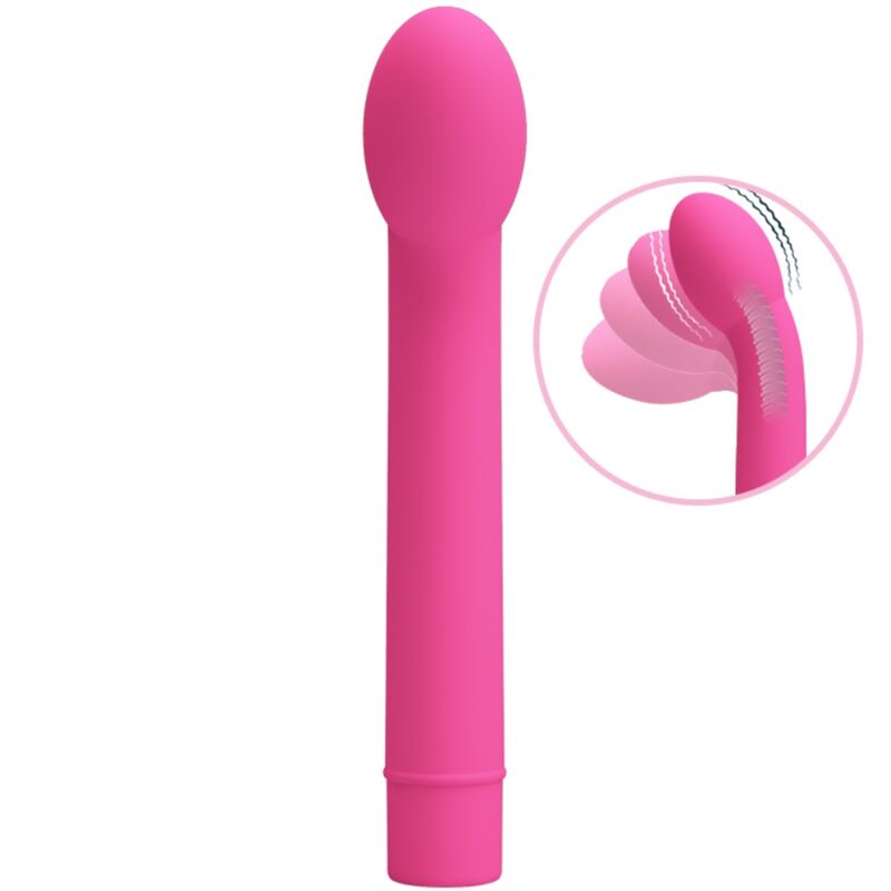 Vibrateur Point G Logan 10 Vibrations Rose - Pretty Love