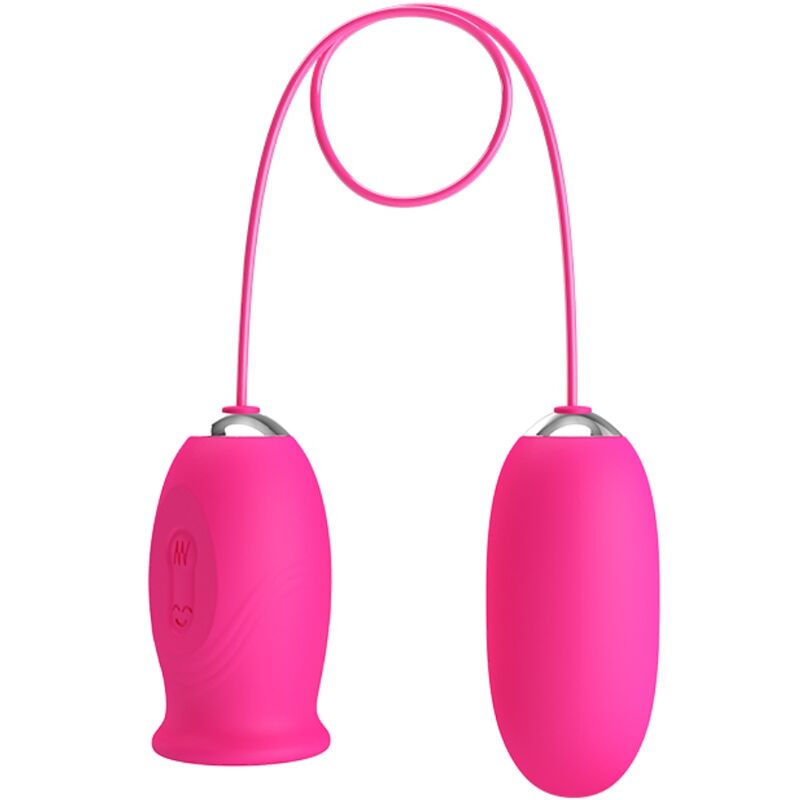 Oeuf Vibrant Pretty Love Double Stimulation Rose - Pretty Love