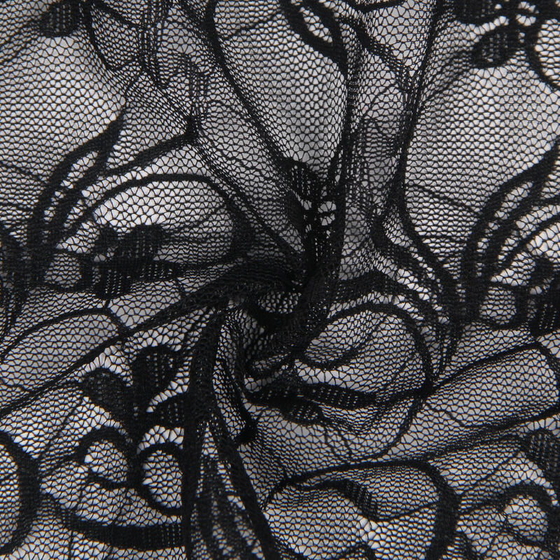 Babydoll en dentelle bretelles réglables noir S/M - Subblime - SUBBLIME BABYDOLLS