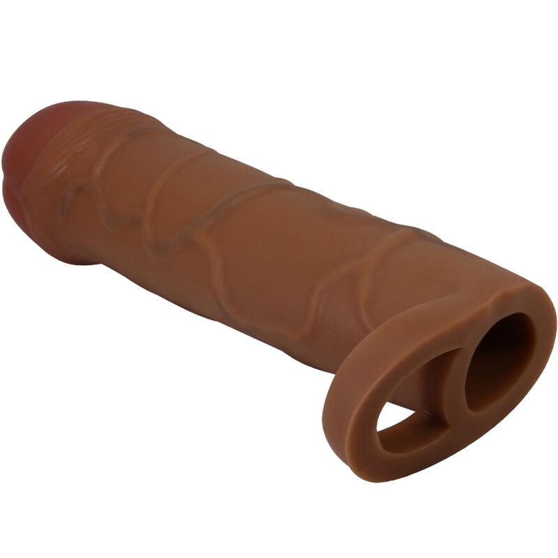Extension Pénis Pretty Love Réaliste Marron +2,5cm - Pretty Love