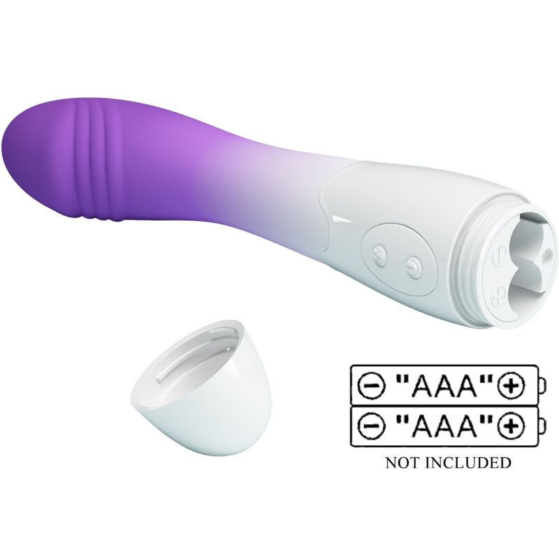 Vibromasseur Elemental Point G 30 Vibrations Violet - Pretty Love