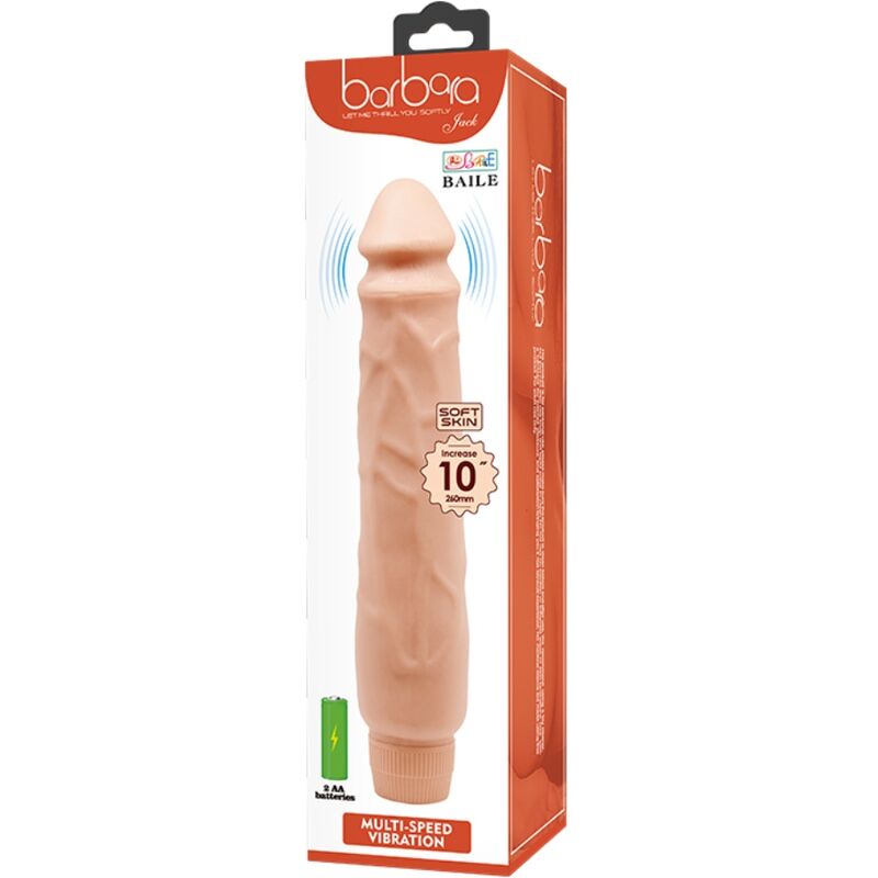 Baile - Vibromasseur Gode Réaliste Chair - 26 cm