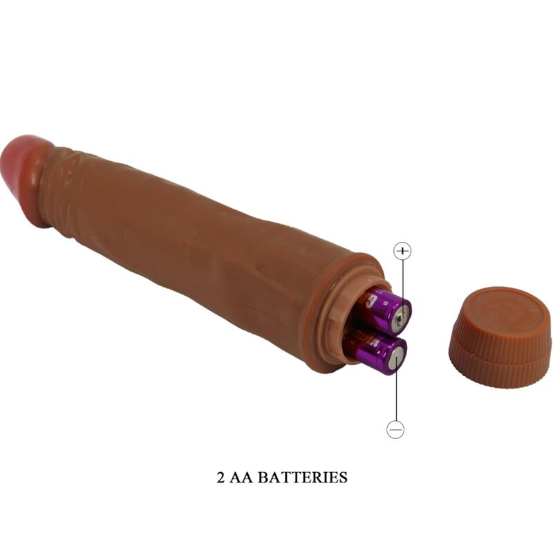 Baile - Vibromasseur Gode Réaliste Marron - 21 cm
