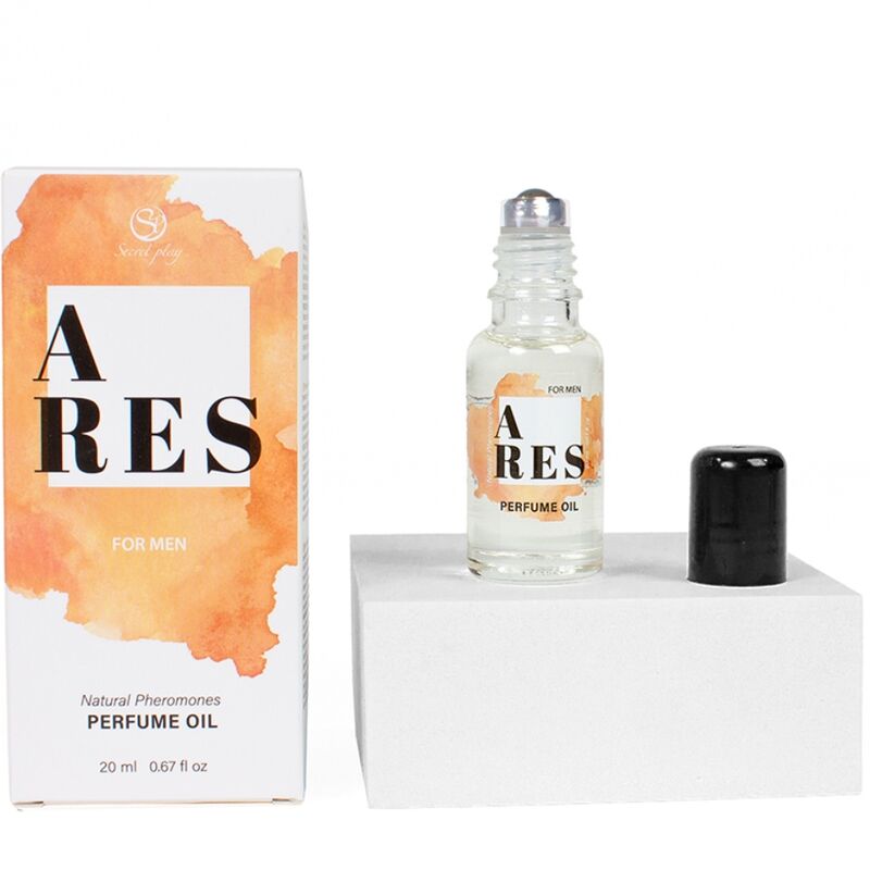 Secret Play -  Huile Parfumée Roll-on aux Phéromones Homme Ares - 20 ml