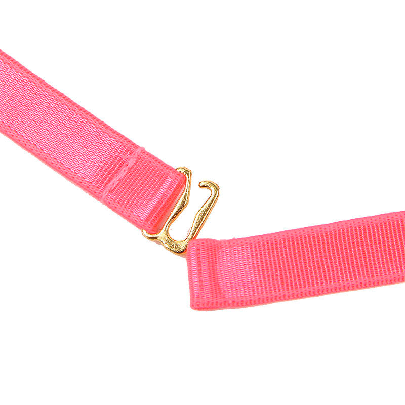 Ensemble lingerie soutien-gorge collier rose fluorescent S/M - Subblime - SUBBLIME SETS