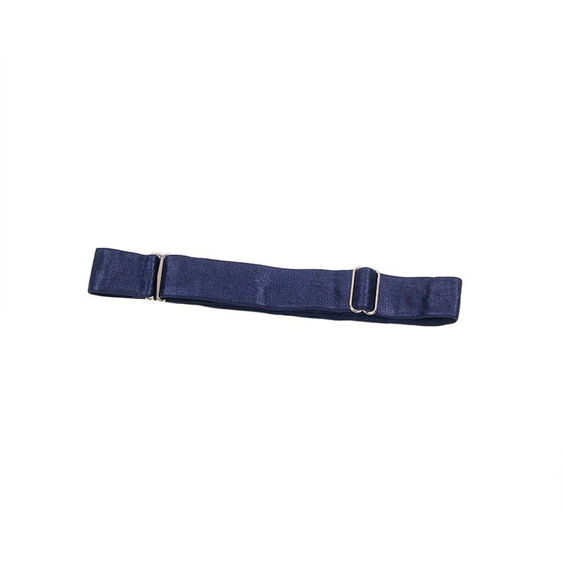 Robe à bretelles finition cuir PU bleue taille L/XL - Subblime - SUBBLIME DRESSES