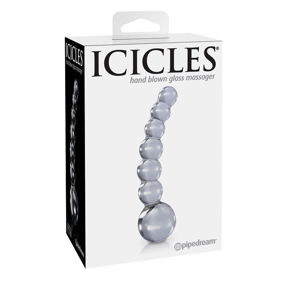 Dildo en Verre Icicles N°66 Transparent - Pipedream