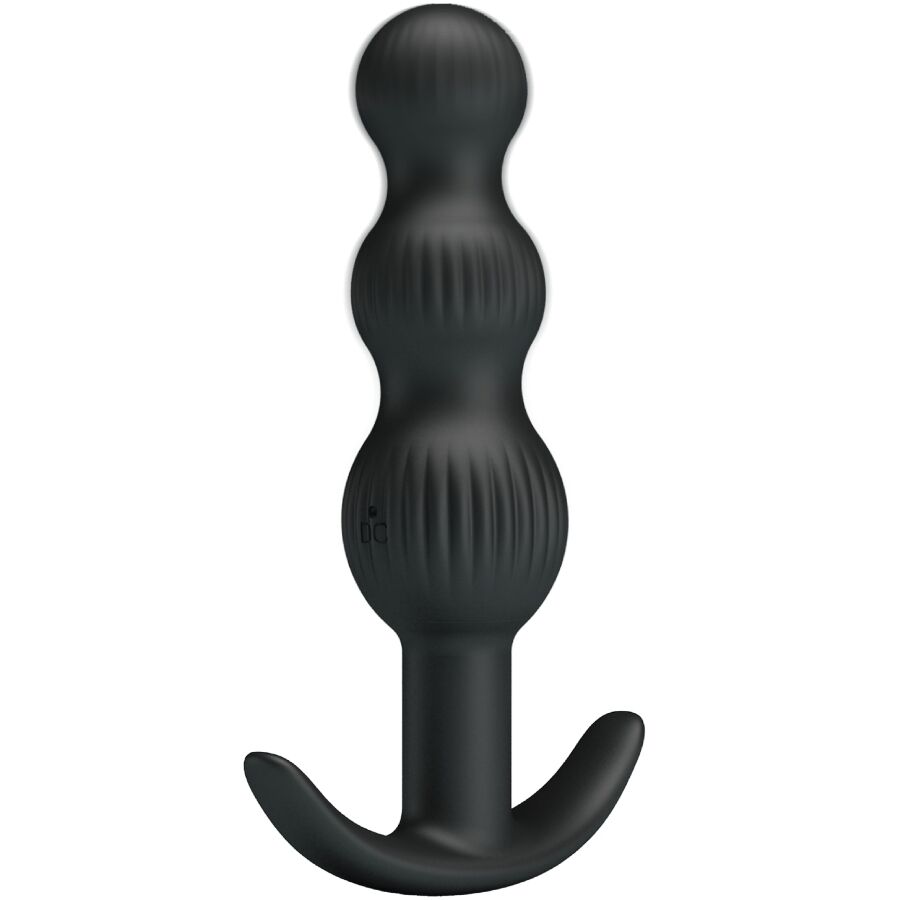 Vibrateur Anal Sidney 10 Vibrations Noir - Pretty Love