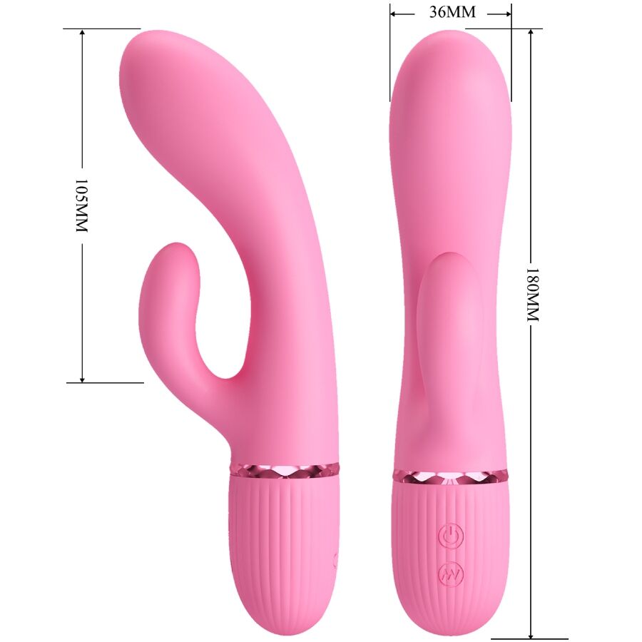 Stimulateur Rabbit Marski Rose - Pretty Love
