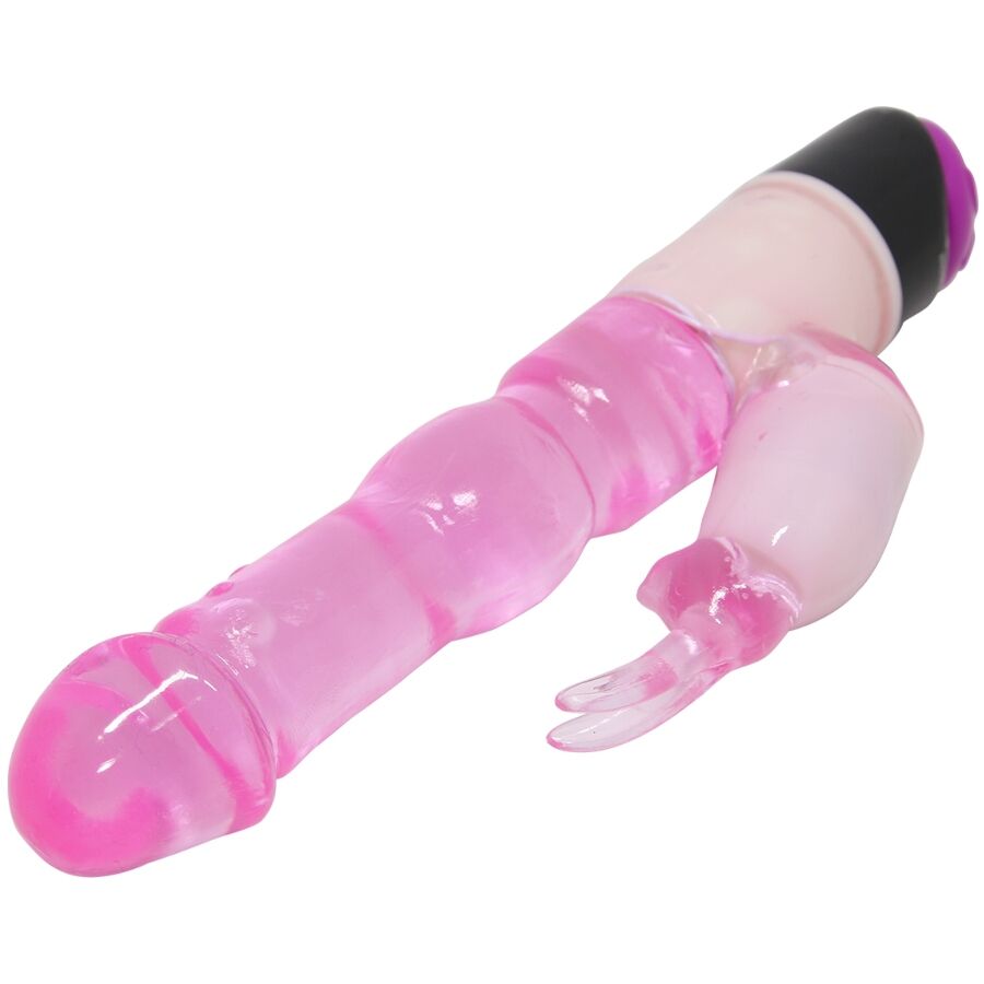 Baile - Vibromasseur Rabbit Multifonctions 23 cm - Rose