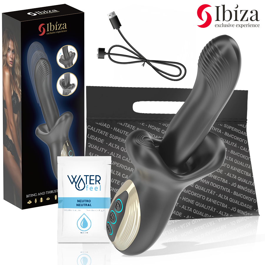 Vibrateur Rotatif Ibiza 3 Moteurs avec Stimulation Multiple