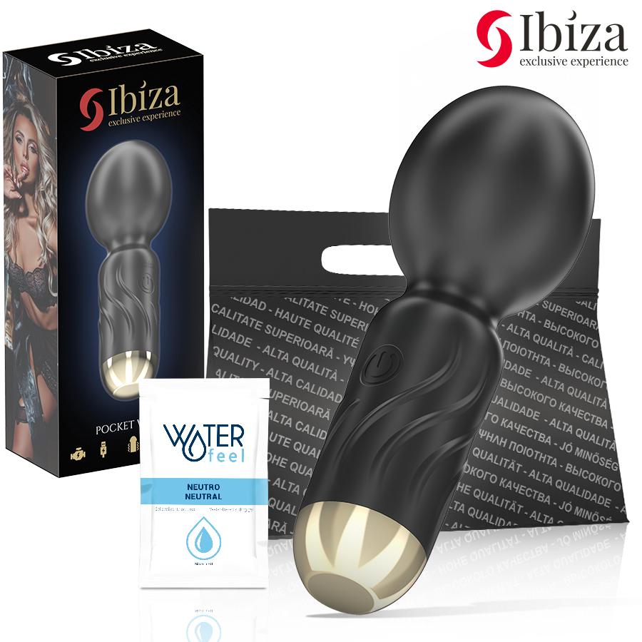 Vibromasseur de Poche Wand Ibiza Rechargeable - IBIZA