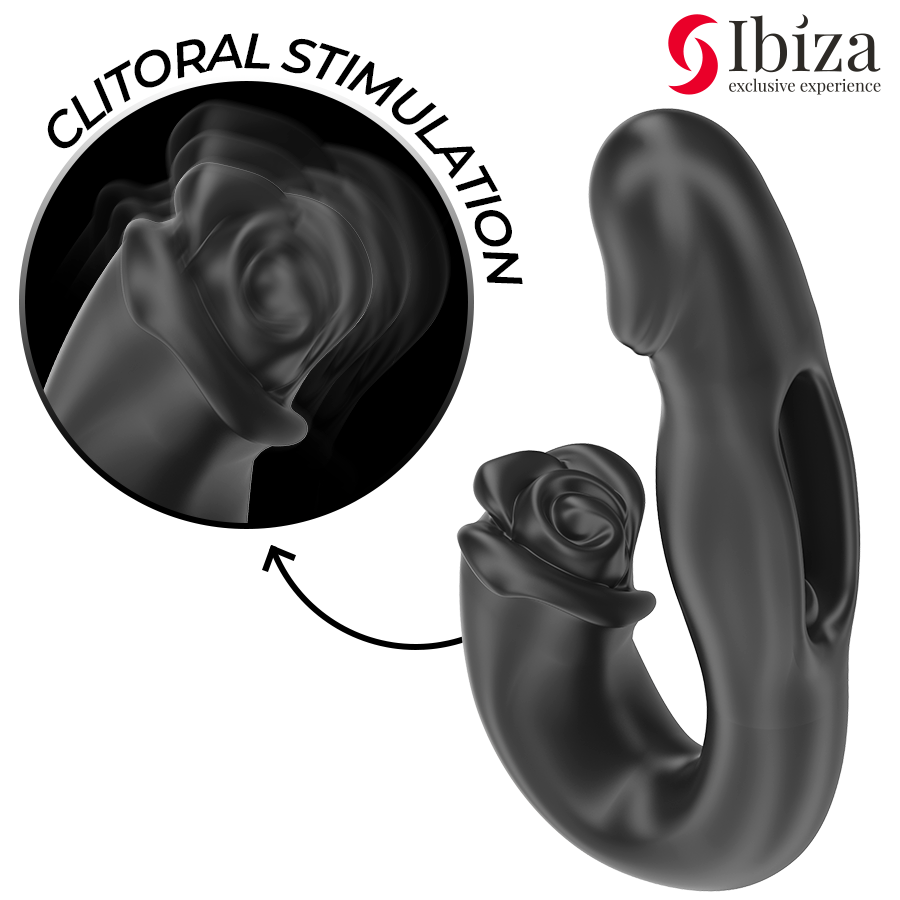 Stimulateur Clitoridien Rose Effet Flicking - Ibiza