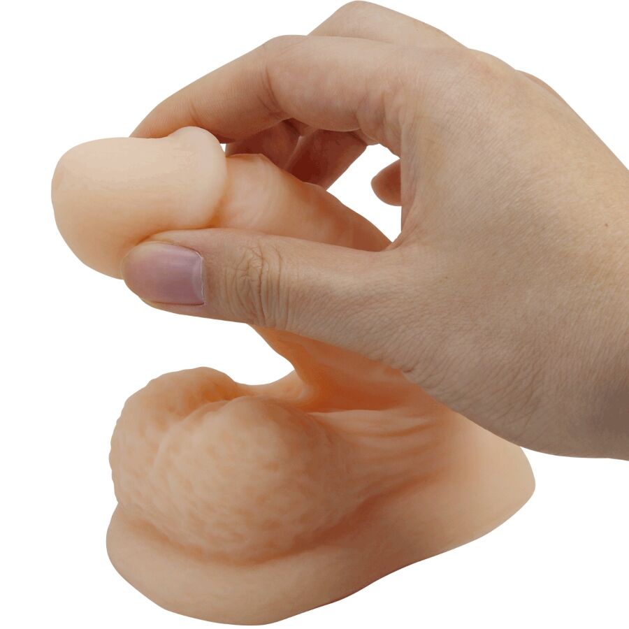 Gode Réaliste Wildon Ultra Élastique 10cm Naturel - Pretty Love