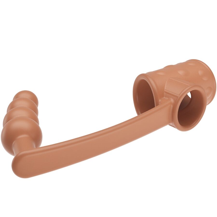 Set Erotique Manchon Pénis et Plug Anal Naturel - Pretty Love