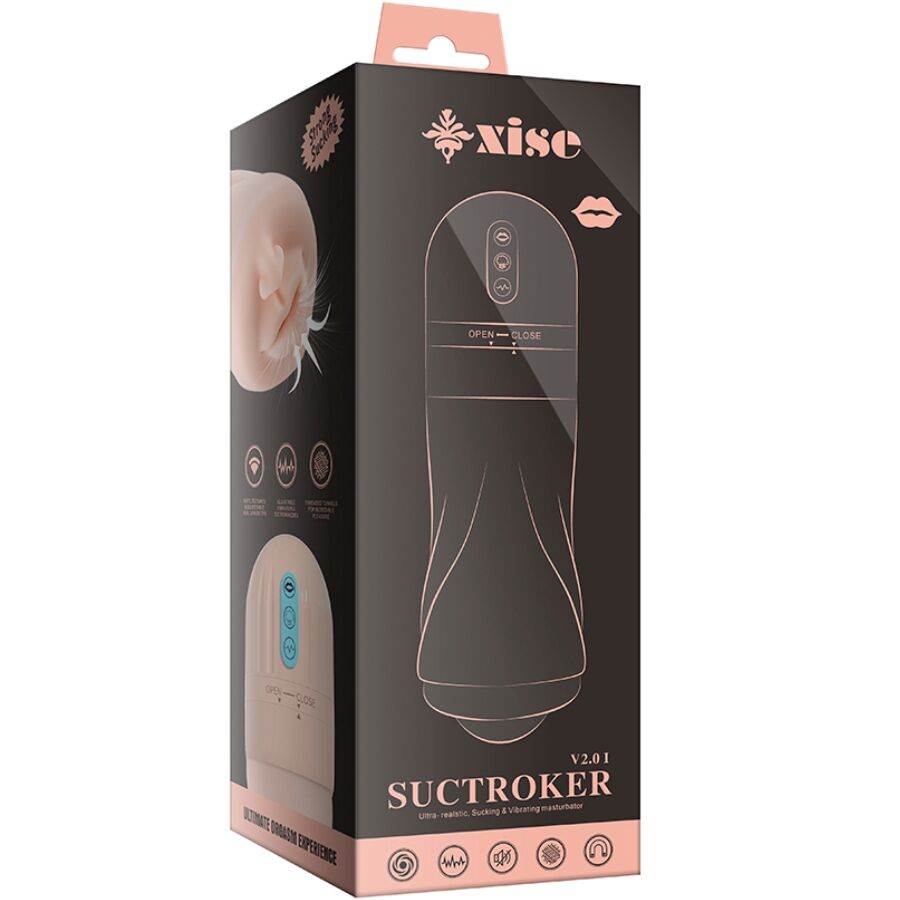 Masturbateur Buccal SuckTrocker V2.0 Vibrant - XISE
