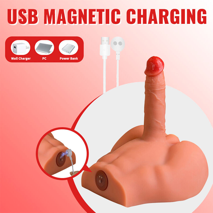 Masturbateur Peel Dildo Ass Poussée Automatique 17,5cm - Xise