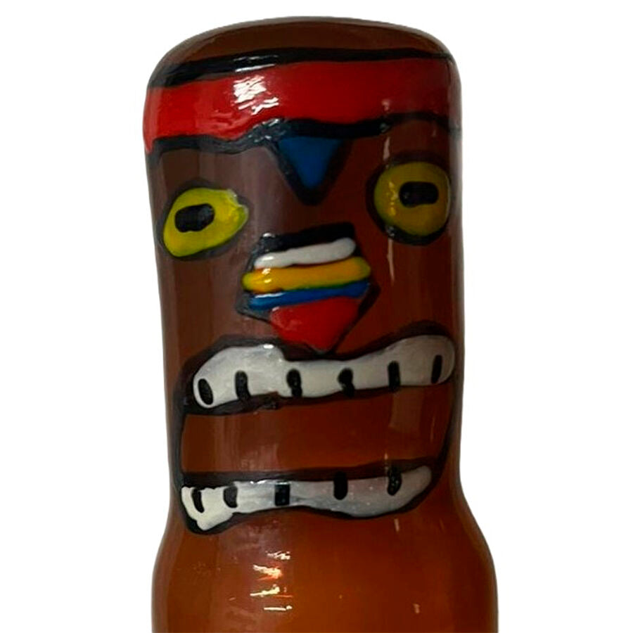 Préservatif Fantaisie Peint Main Tiki Totem Hawaii - Condomerie - CONDOMERIE