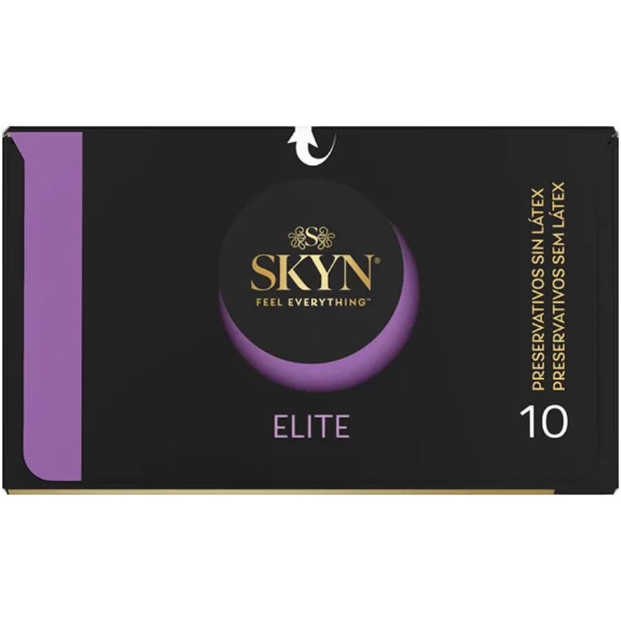 SKYN - Préservatifs sans latex ultra fins Elite - Boîte de 10