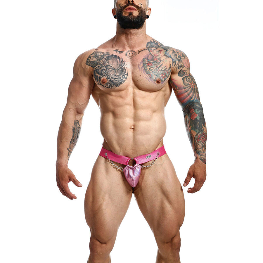 Jockstrap Chaîne Dngeon Rose Taille Unique - MaleBasics - MOB