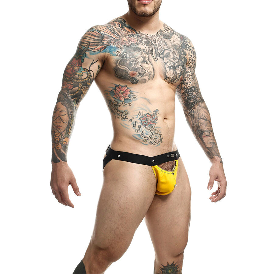 Jockstrap Dungeon Jaune Sportsman - MaleBasics - MOB