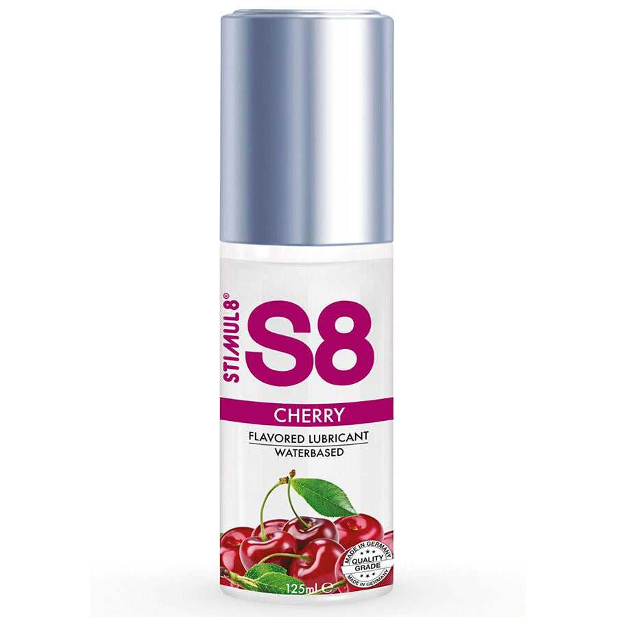 Lubrifiant Aromatisé S8 Cerise 125ml - Stimul8