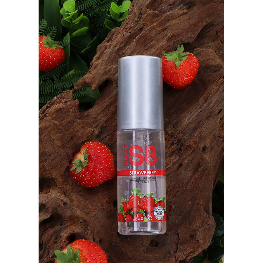 Lubrifiant Aromatisé S8 Stimul8 Fraise 50ml - S8