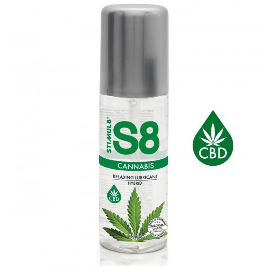 Lubrifiant Hybride Stimul8 Cannabis S8 125ml - S8