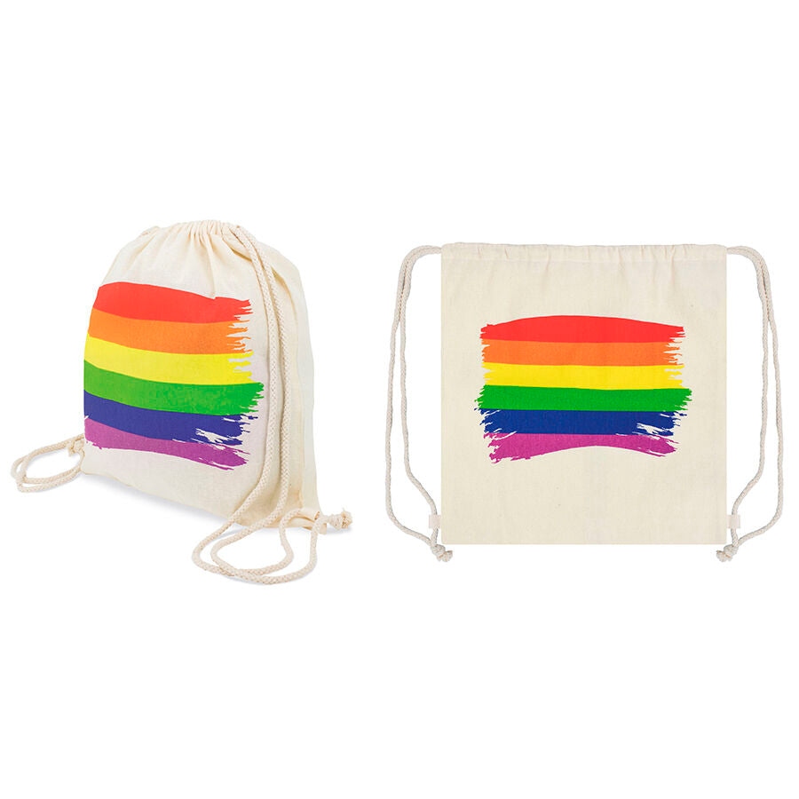 Sac à dos drapeau LGBT en coton Pride - Pride - PRIDE