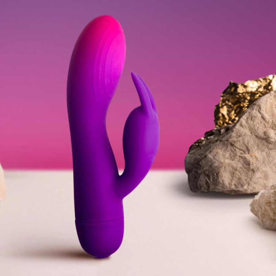 Vibromasseur Rabbit Glo-Girl Violet - Rocks-Off