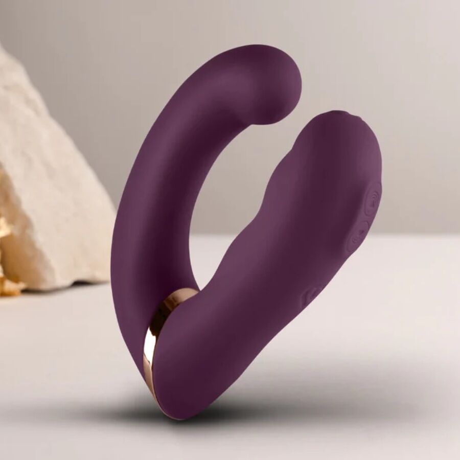 Vibromasseur Double Gemini Violet - Rocks-Off