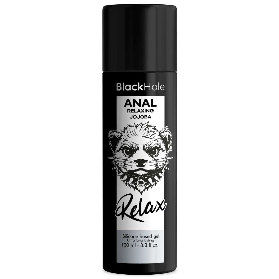 Lubrifiant Relaxant Anal Jojoba Relax 100ml - Black Hole - BLACK HOLE