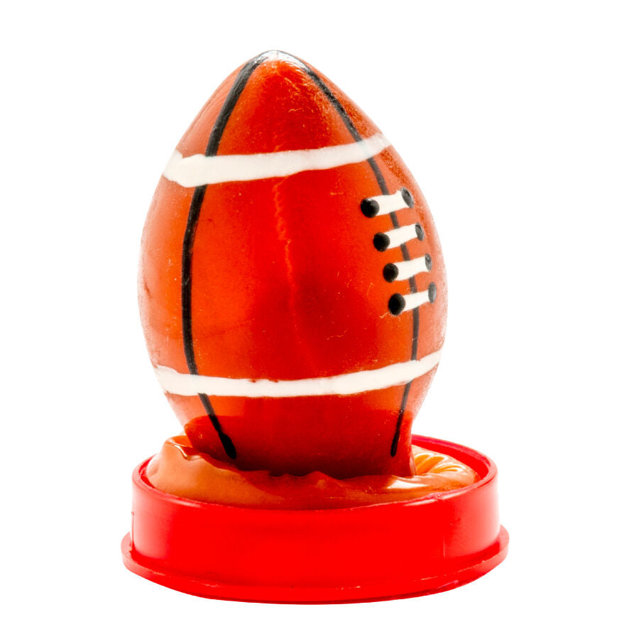 Préservatif Fantaisie Ballon de Rugby Peint à la Main - Condomerie - CONDOMERIE